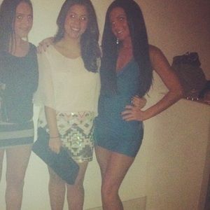 Bebe Bandage Mini Dress